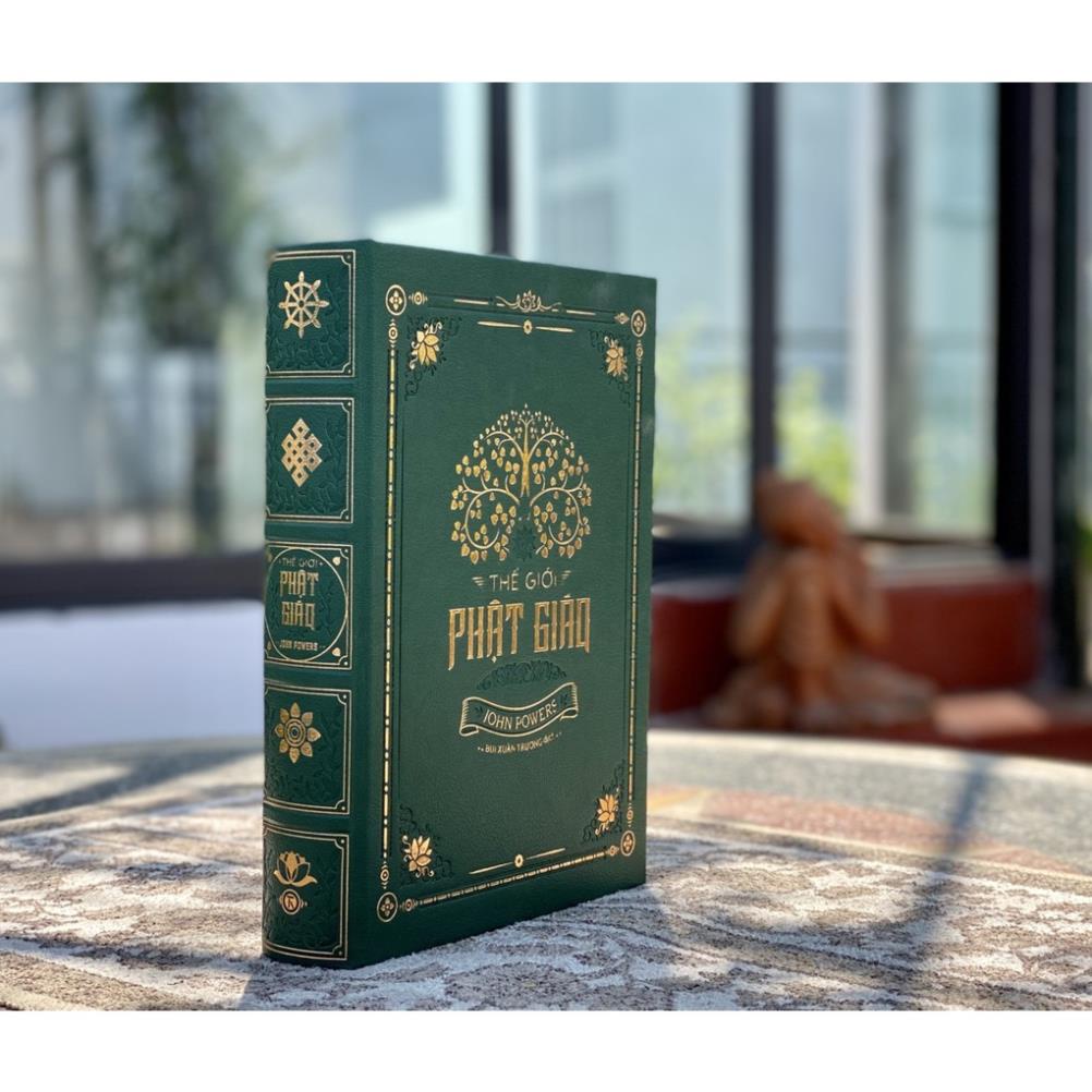 Sách Thế giới Phật Giáo - Ấn Bản Giới Hạn Bìa Da - John Powers