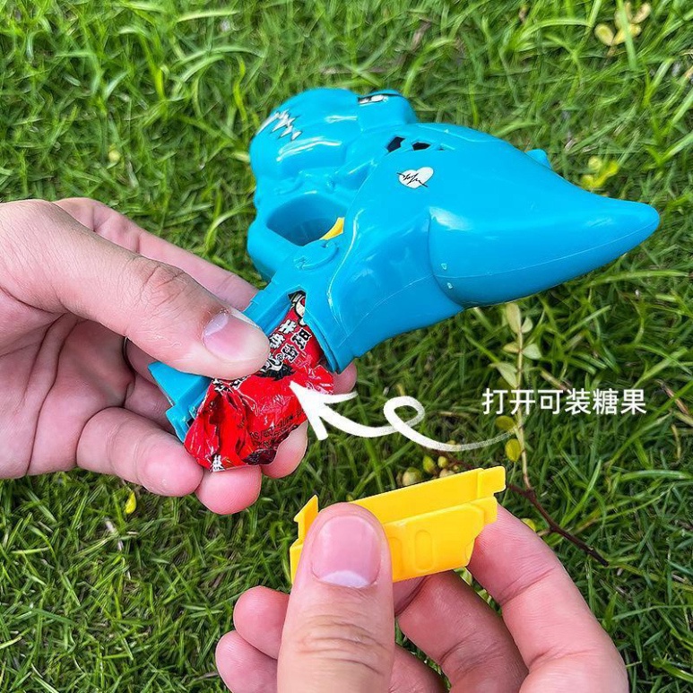 Đồ Chơi Súng Bắn Kẹo Mút Hình Khủng Long Siêu Hot