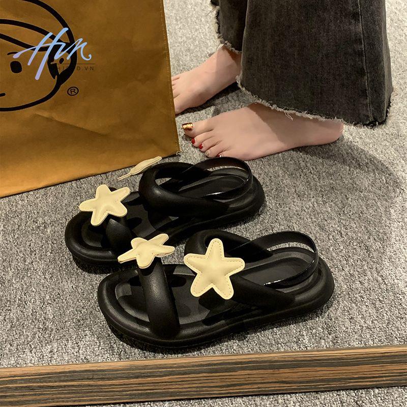 Dép Sandal Đế Bằng Siêu Mềm Mỏng Thời Trang Mùa Hè 2023 Cho Nữ