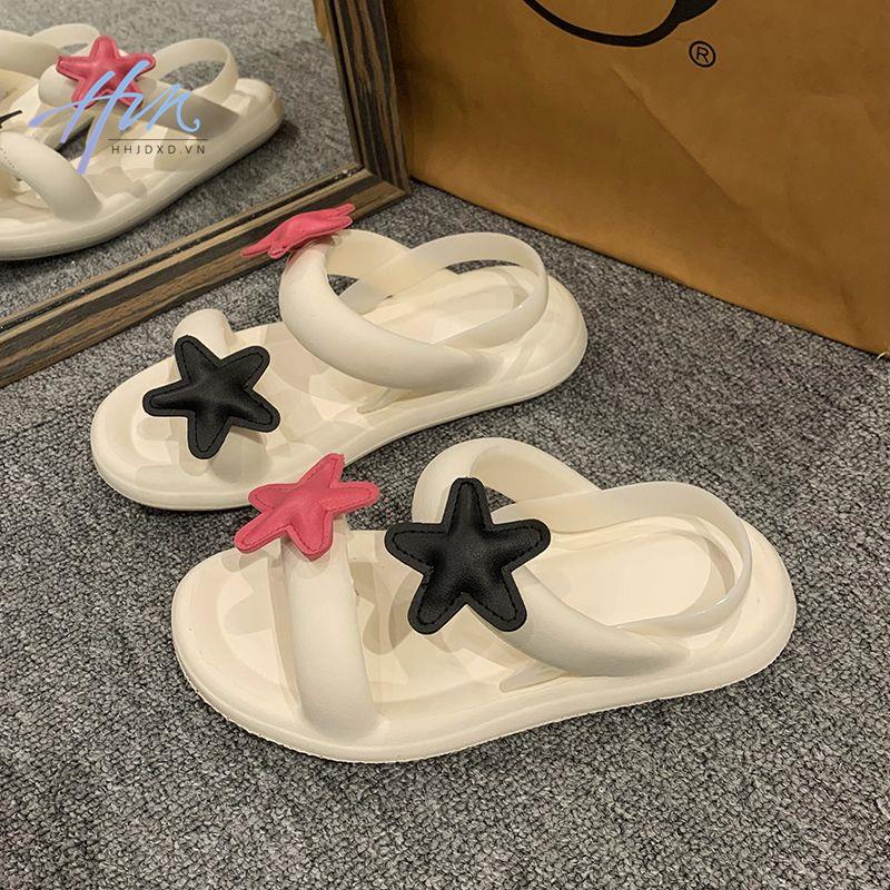 Dép Sandal Đế Bằng Siêu Mềm Mỏng Thời Trang Mùa Hè 2023 Cho Nữ