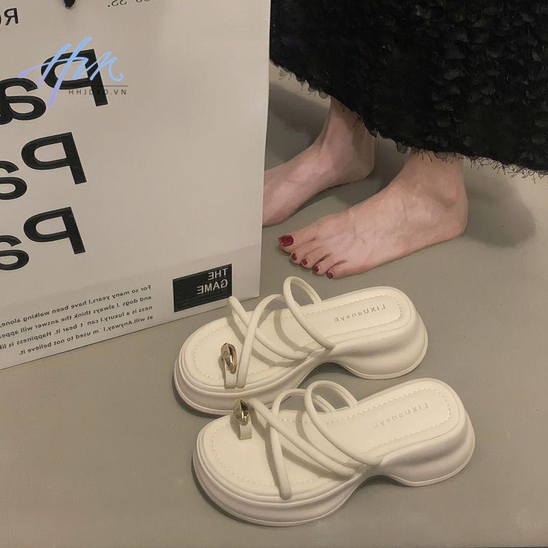 Dép Đế Dày Thời Trang Mùa Hè 2023 Phong Cách Mới Cho Nữ