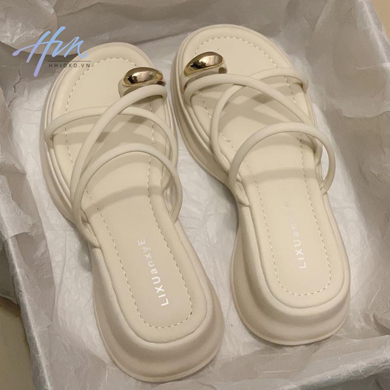 Dép Đế Dày Thời Trang Mùa Hè 2023 Phong Cách Mới Cho Nữ