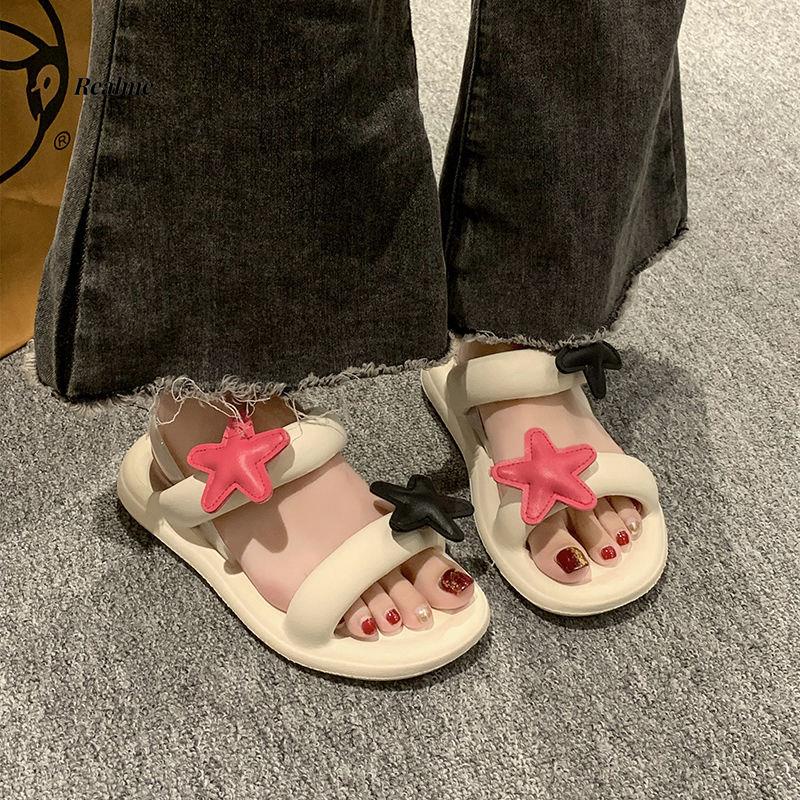 Dép Sandal Đế Bằng Siêu Mềm Mỏng Thời Trang Mùa Hè 2023 Cho Nữ