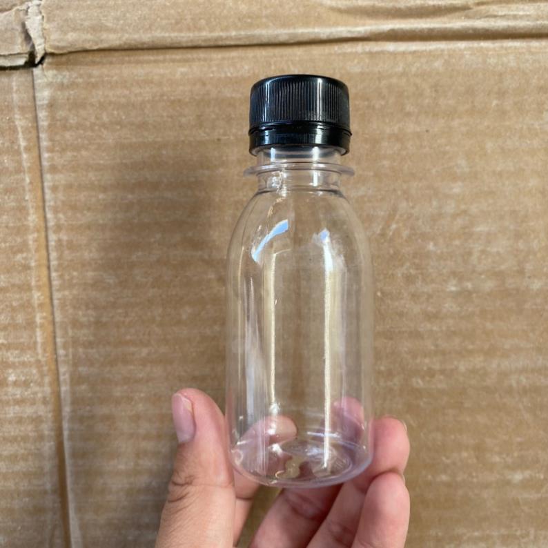 Chai nhựa tròn 100ml nắp đen, trắng chai 100ml | BigBuy360 - bigbuy360.vn