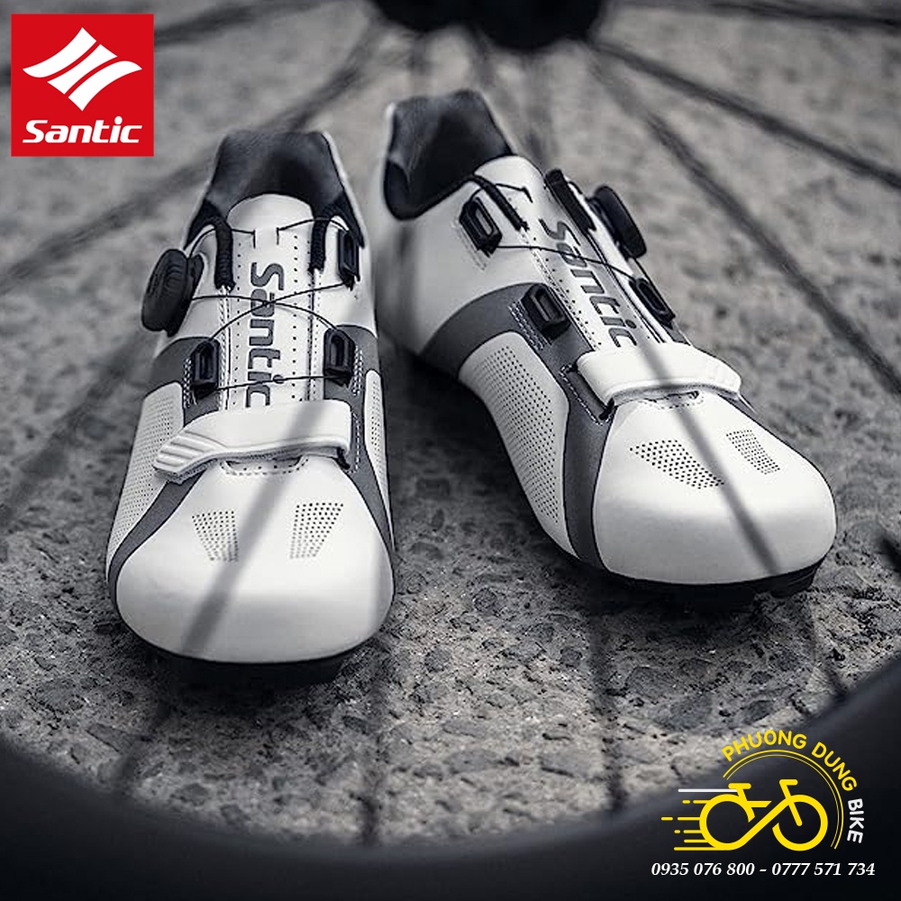 Giày can đi xe đạp thể thao Road SANTIC 2023