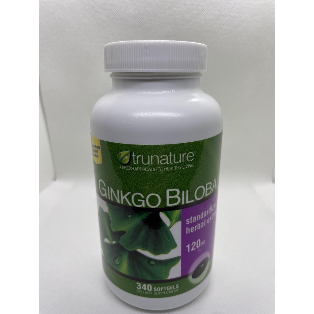 Viên Uống Bổ Não Trunature Ginkgo Biloba 120mg 340 Viên