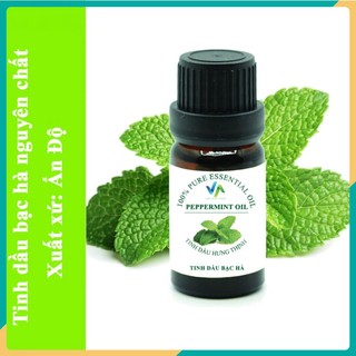 Tinh dầu bạc hà 10ml nguyên chất Ấn Độ