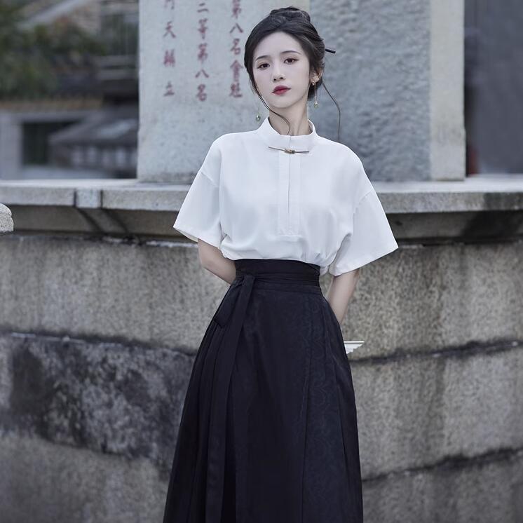 Bộ Hán Phục Cách Tân Phong Cách Trung Hoa Thời Trang Mùa Hè Hàng Mới Dành Cho Bạn Nữ