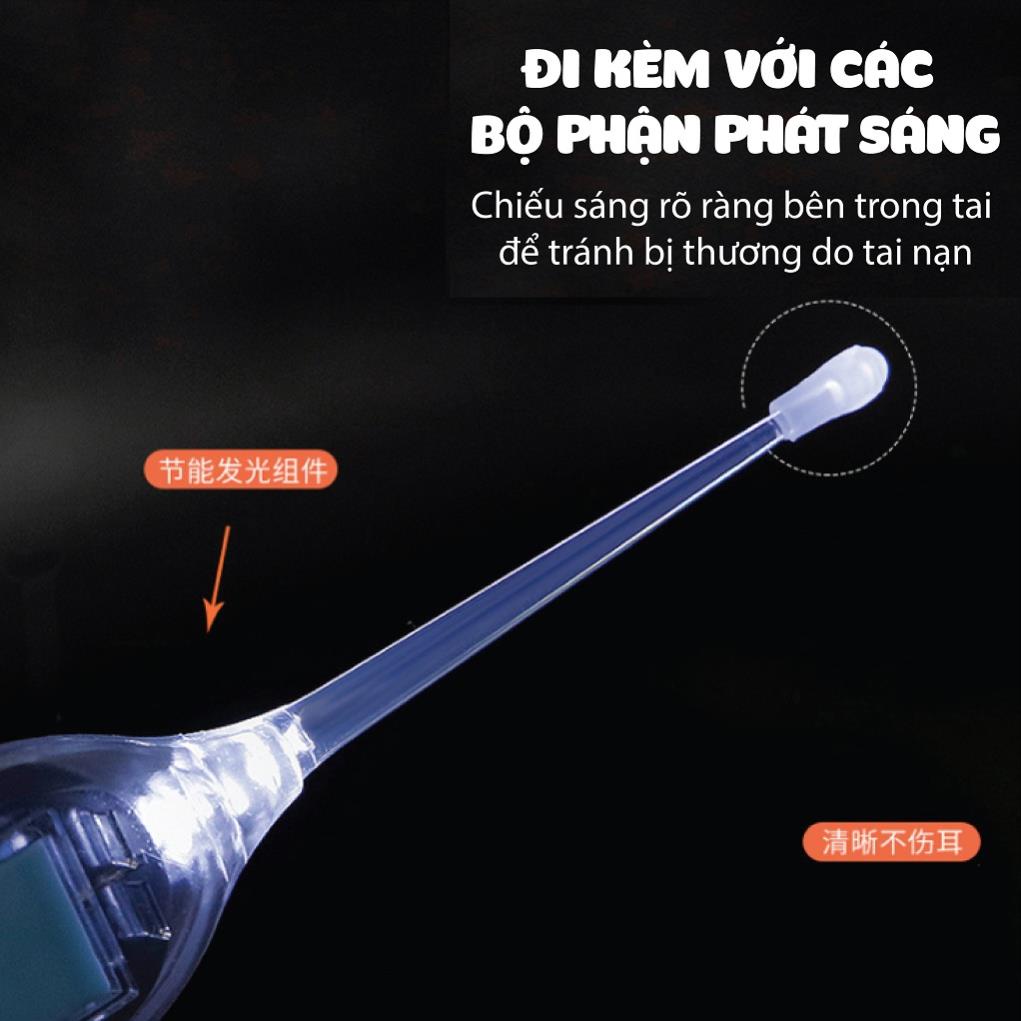 Dụng cụ lấy ráy tai cho bé có đèn an toàn và tiện lợi