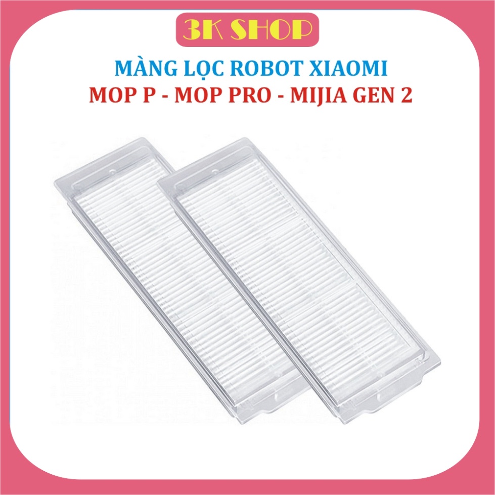 Màng Lọc Hepa Robot hút BỤI Xiaomi Mop P - Mijia Gen 2 - Mop Pro -STYTJ02YM