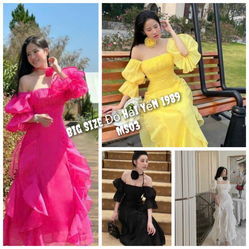 Đầm Maxi Big Size Hàng Loại 1 (55kg đến 100kg) MS03.010