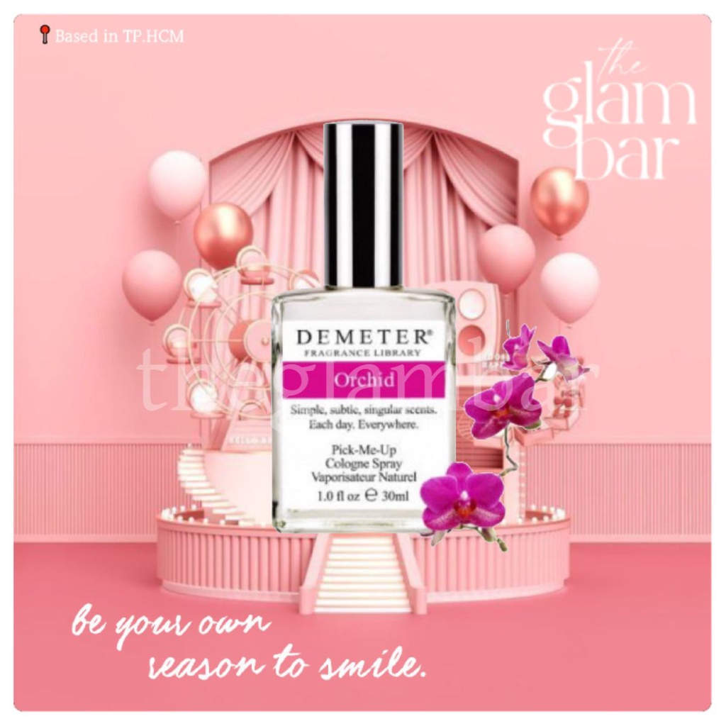 𝐭𝐡𝐞𝐠𝐥𝐚𝐦𝐛𝐚𝐫 ★ Nước hoa Orchid by Demeter Cologne - 10мl