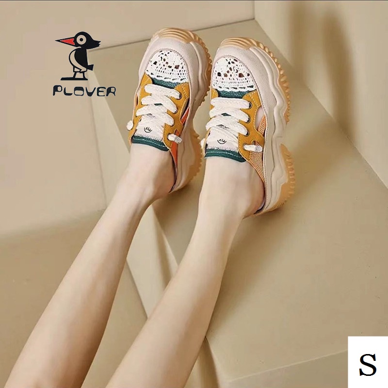 Dép Sandal Đế Dày Phối Lưới Thoáng Khí Đính Đá Thời Trang Mùa Hè Mới Cho Nữ