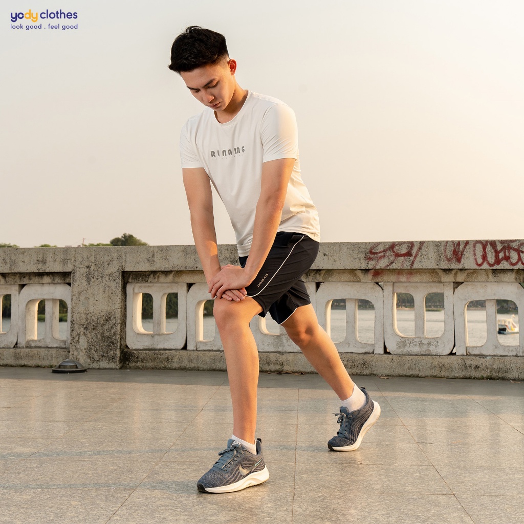 Quần short nam phối sườn chính hãng thoáng mát nhẹ nhàng mau khô bền màu