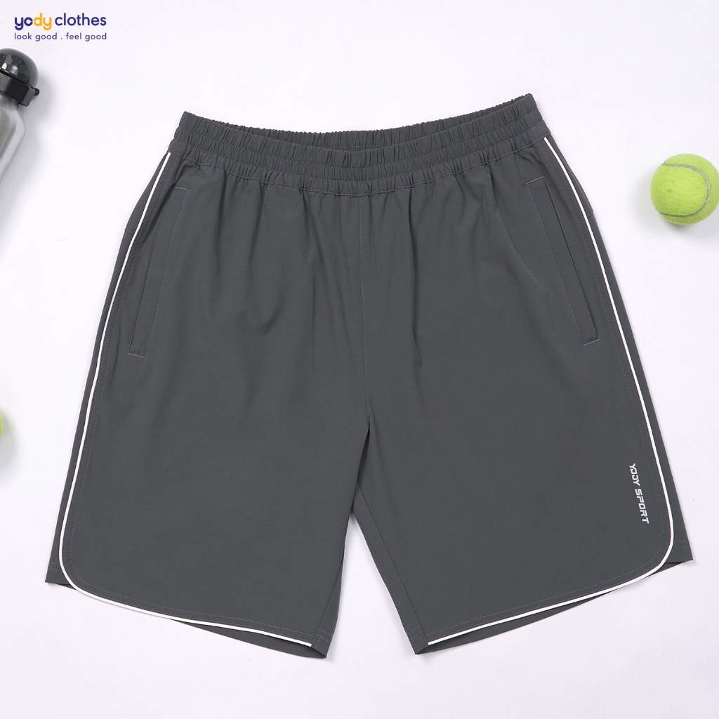 Quần short nam phối sườn chính hãng thoáng mát nhẹ nhàng mau khô bền màu