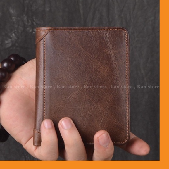 Ví Nam Da Bò Thời Trang Hàn Quốc - Kan shop