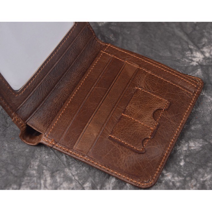 Ví Nam Da Bò Thời Trang Hàn Quốc - Kan shop