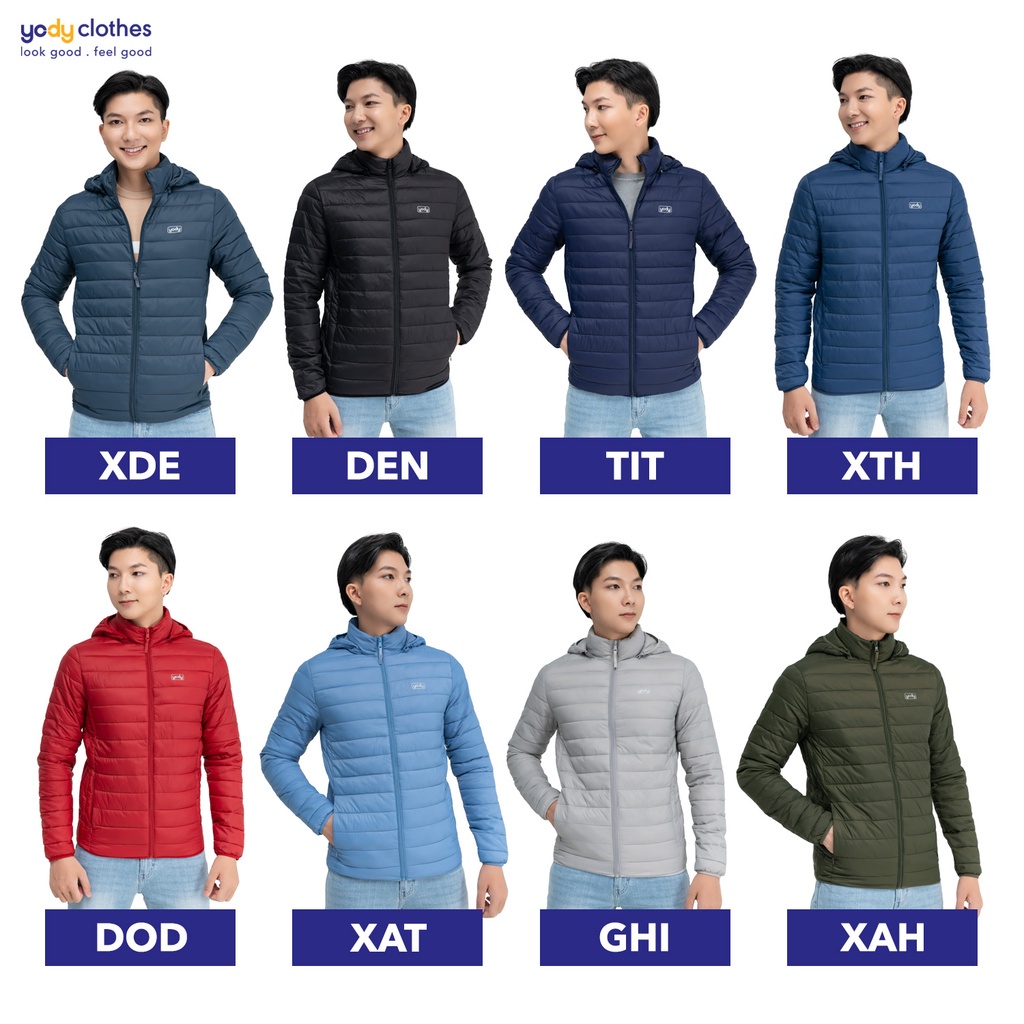 Áo khoác phao nam chính hãng giữ nhiệt siêu nhẹ chống nước PHM5001