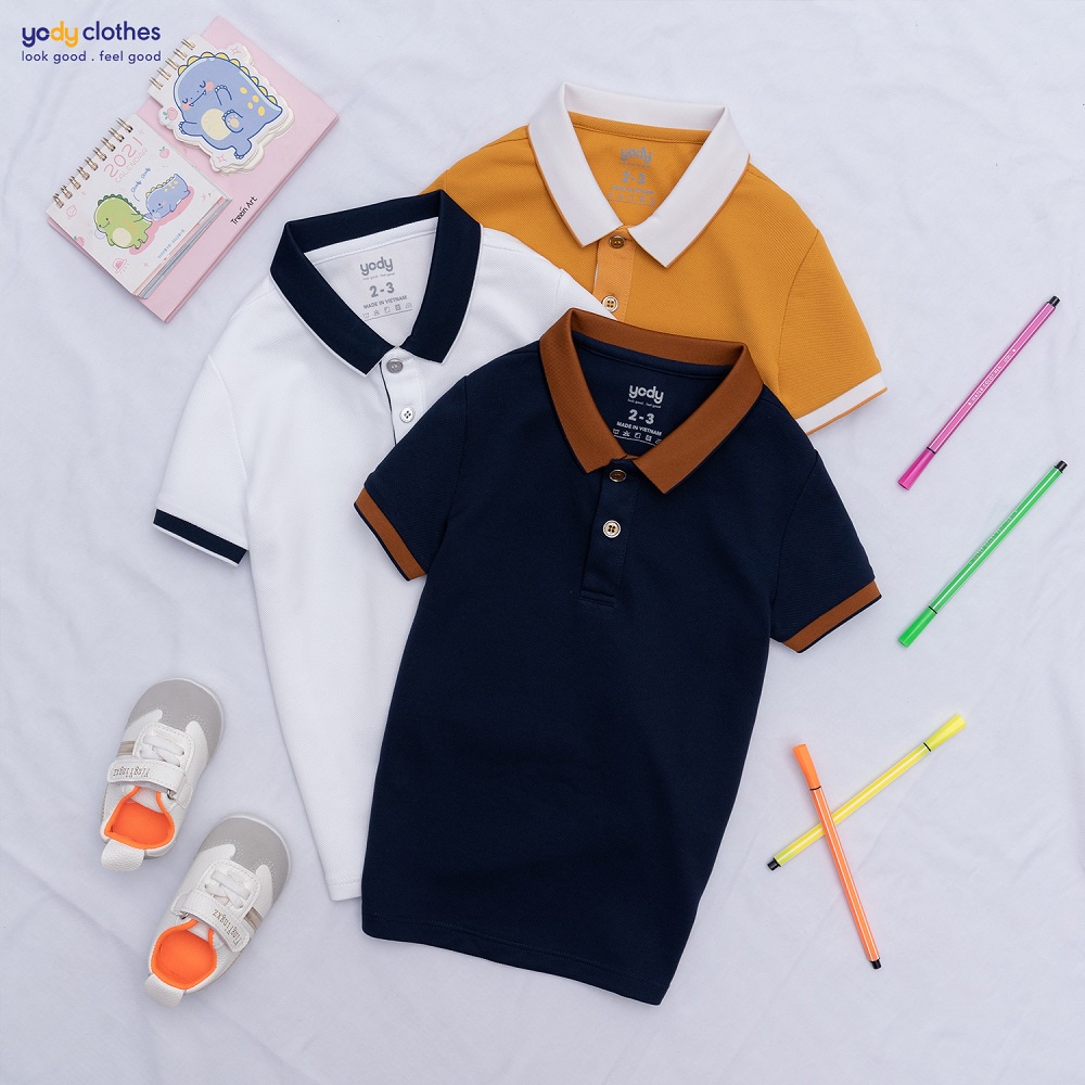 Áo thun phông trẻ em chất mềm mịn thoáng khí kiểu dáng năng động APK5179