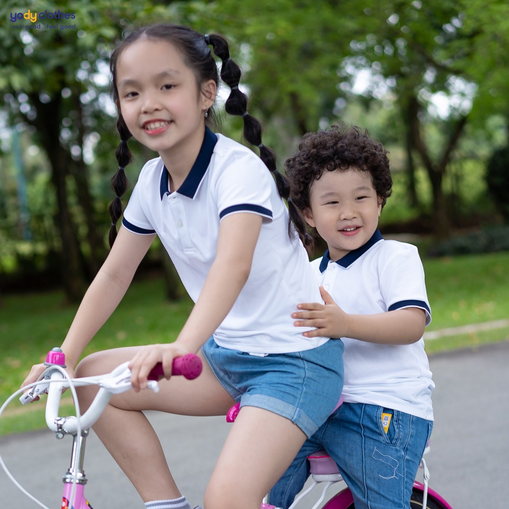 Áo thun phông trẻ em chất mềm mịn thoáng khí kiểu dáng năng động APK5179