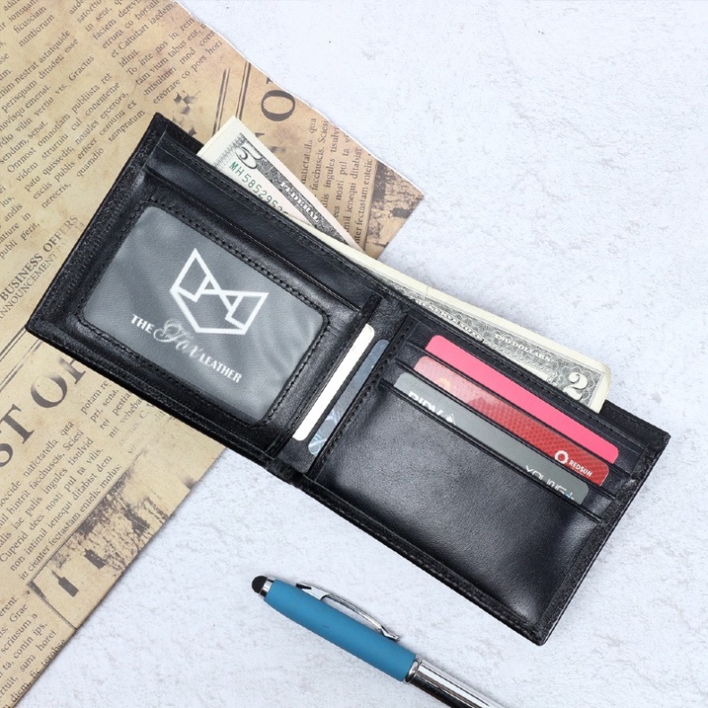 Ví Nam Da Bò Thật Dáng Đứng Ngang - Bóp Nam Cao Cấp BH 12 tháng 07xmen - Kan shop