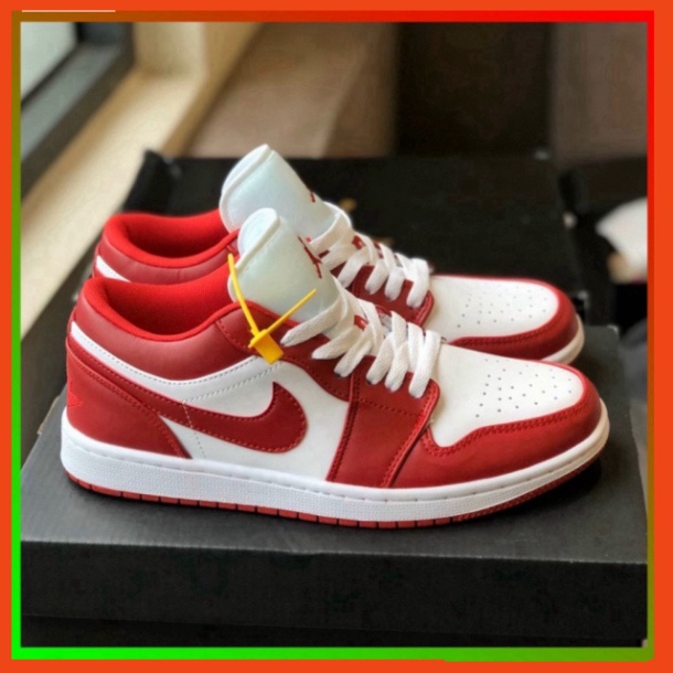 Giày jd thể thao và sneakers jordan đỏ trắng nam nữ giày nam hot trend Xmenshop2 D