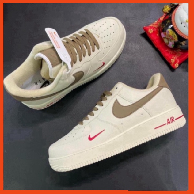 Giày Thể thao A.F1_Nike Vệt Nâu , Giày Sneaker Nam Nữ  Hàng SC 1:1 Xmenshop