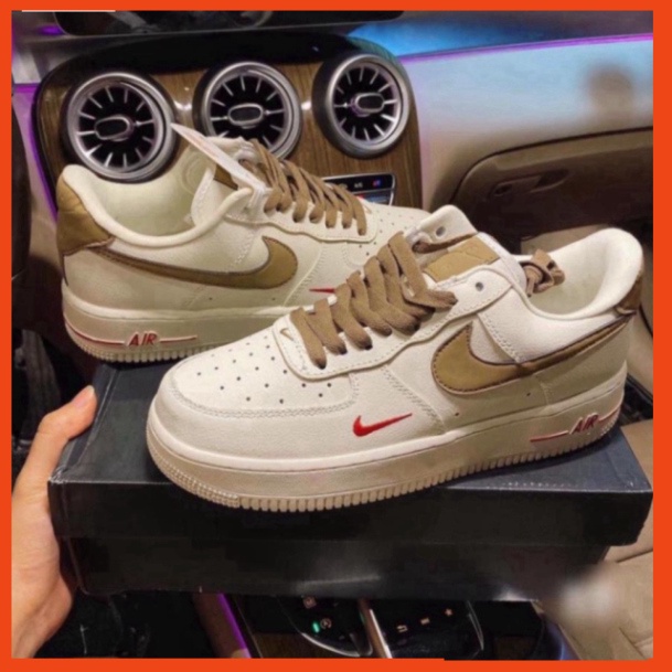 Giày Thể thao A.F1_Nike Vệt Nâu , Giày Sneaker Nam Nữ  Hàng SC 1:1 Xmenshop