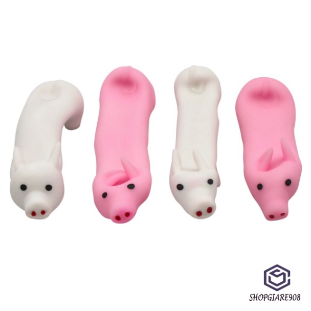 Heo Hồng nối dài Bóp Mềm ⚡ HOT TREND ⚡ Squishy Mochi Lợn Hồng Cute, công cụ giải trí thư giãn cute tiêu tan Căng Thẳng