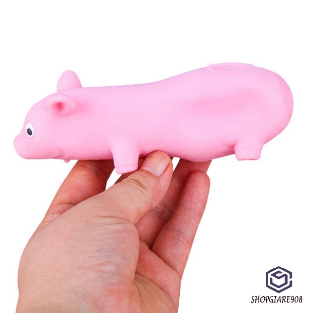 Heo Hồng nối dài Bóp Mềm ⚡ HOT TREND ⚡ Squishy Mochi Lợn Hồng Cute, công cụ giải trí thư giãn cute tiêu tan Căng Thẳng