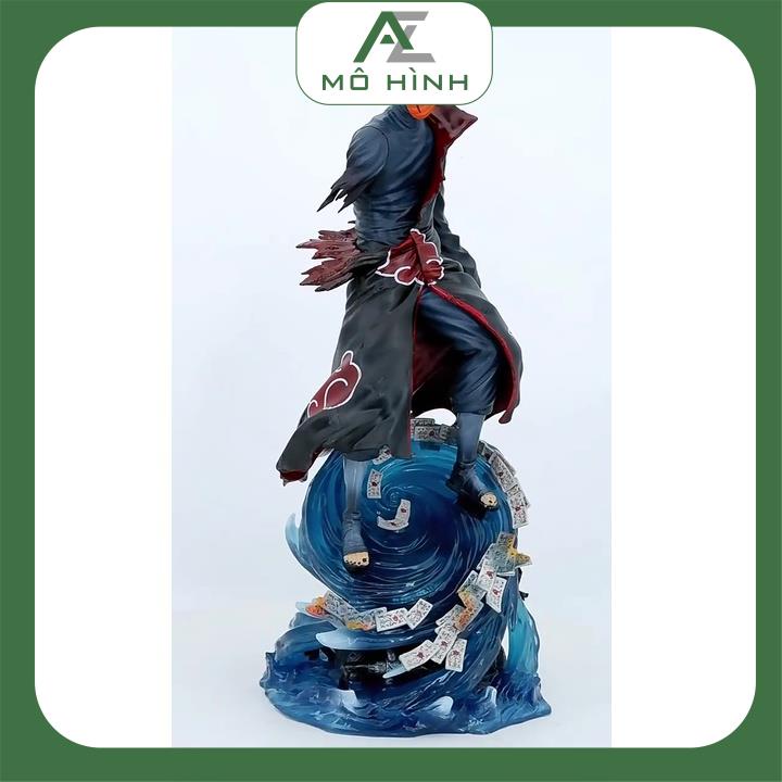 Mô hình Naruto nhân vật Obito bị thương cao 35cm có LED cực đẹp | Figure anime vua hải tặc decor trang trí làm quà tặng