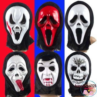 Mặt nạ thần chết Scream Halloween hàng hiệu hoá trang