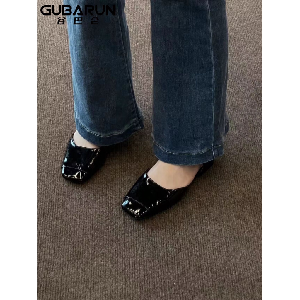 Xăng đan Cao Gót Mũi Vuông Thời Trang Mùa Xuân 2023 Mới Cho Nữ