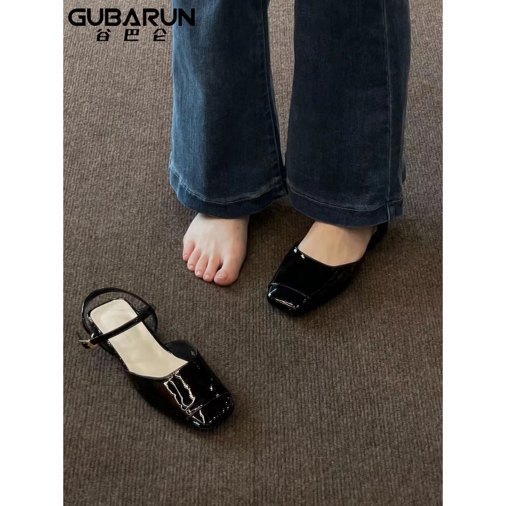 Xăng đan Cao Gót Mũi Vuông Thời Trang Mùa Xuân 2023 Mới Cho Nữ