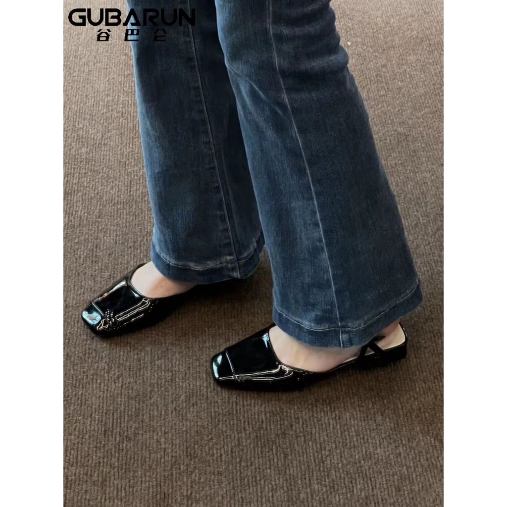 Xăng đan Cao Gót Mũi Vuông Thời Trang Mùa Xuân 2023 Mới Cho Nữ