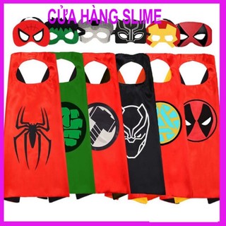 Bộ áo choàng + mặt nạ hóa thân anh hùng THOR THANOS anh hùng siêu nhân cho bé trai và bé gái