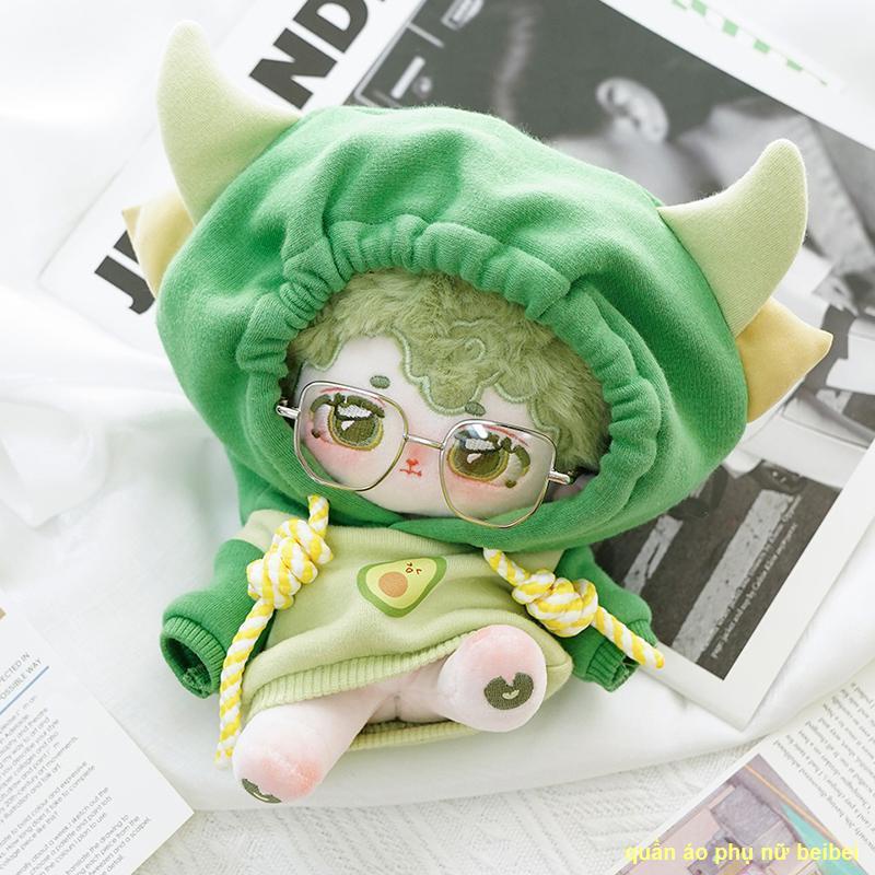 🔥Áo len Cotton Doll Quần áo Girl Doll 20CM Doll Quà tặng đồ chơi sang trọng