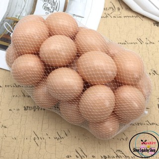 Set 10 trứng gà giả bằng nhựa cho quy mô chuồng ấp trứng trứng gà mô hình cho học xá trứng mồi cho gà tre đẻ
