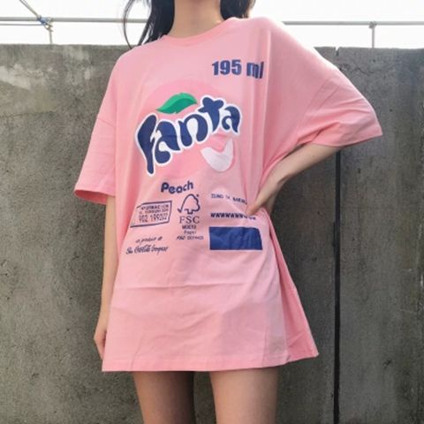 Jiashucheng Áo Thun Nữ Tay Ngắn Dáng Rộng Phong Cách Hàn Quốc