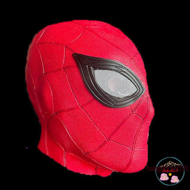 Mặt nạ Người Nhện cao su đặc trùm đầu cải dạng spider man siêu nhân vật marvel  thích hợp halloween mặt n