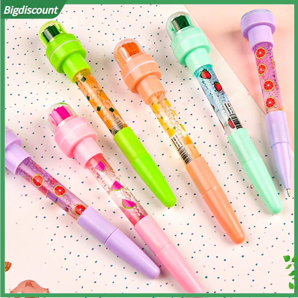 Bút Con Dấu Lăn Ánh Sáng Với Bút Viết Mịn Bong Bóng Nước Cho Trẻ Em