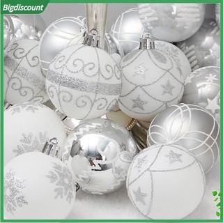 Set 24 trái châu trang trí cây thông noel