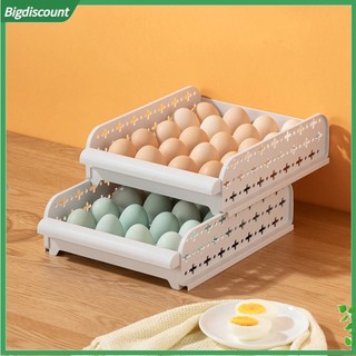 <BIG> Khay đựng trứng bảo quản tươi mới lâu dài có thể xếp chồng