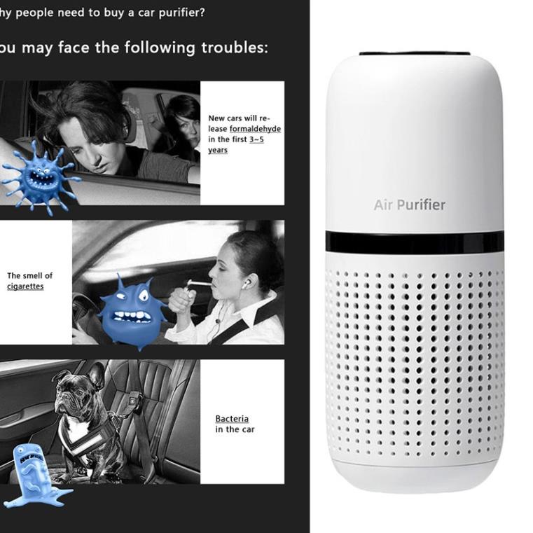 Máy lọc không khí ô tô Car Air Purifier P02