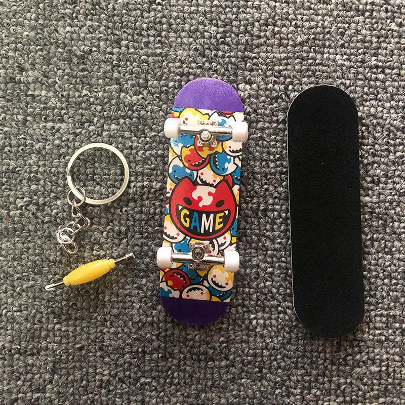 Bánh Xe Ván Trượt Ngón Tay Mini Bằng Gỗ Phong Có Vòng Bi Không Giới Hạn