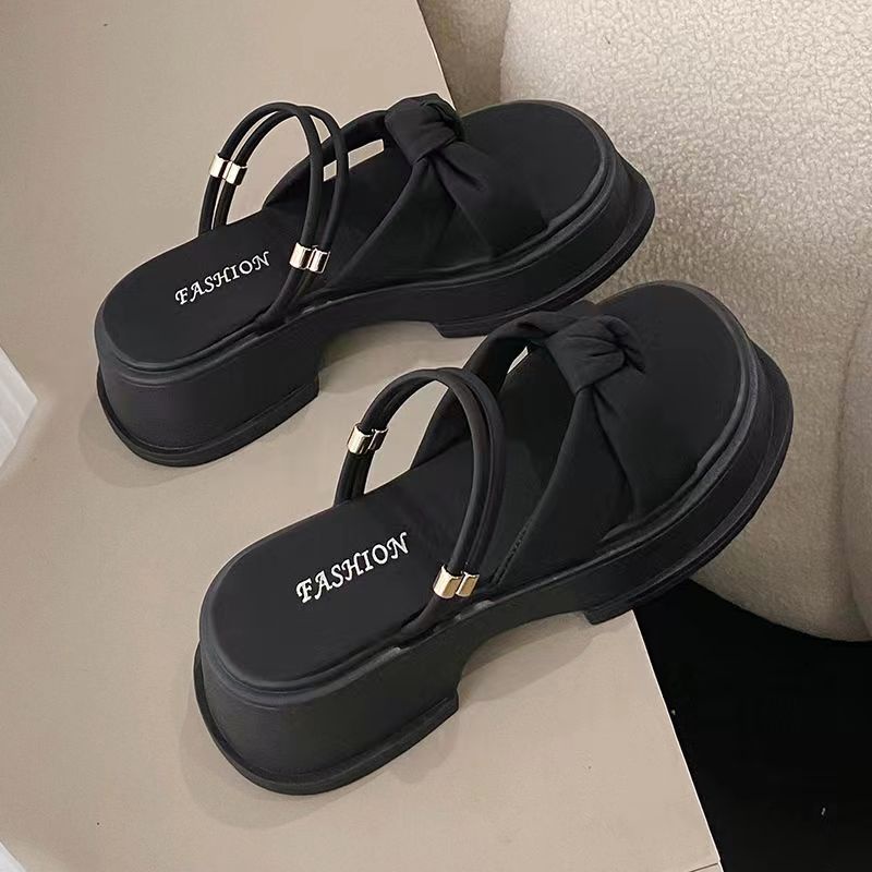 Sandal Đế Dày Thời Trang Mùa Hè 2023 Mới Cho Nữ