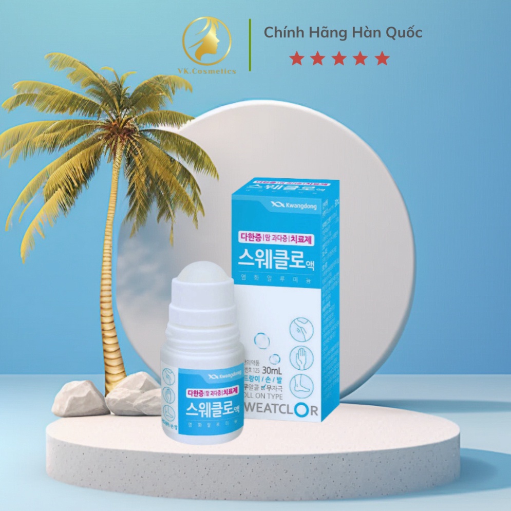 Lăn Khử Mùi Kwangdong Sweatclor 30ml - VK.cosmetics