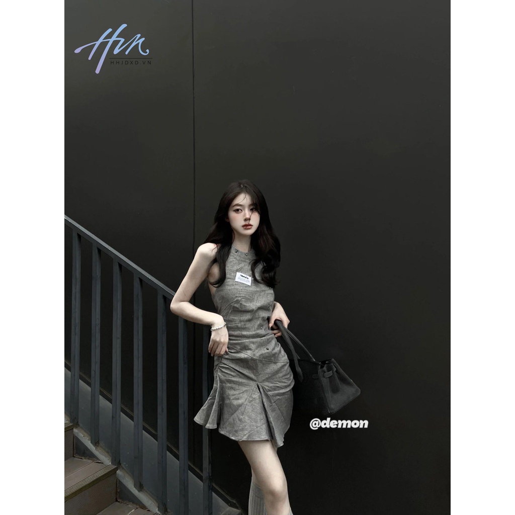 Đầm Ngắn Chữ a Ôm Eo Xếp Ly Gợi Cảm Thời Trang Mùa Hè Phong Cách Hàn Quốc Dành Cho Bạn Nữ