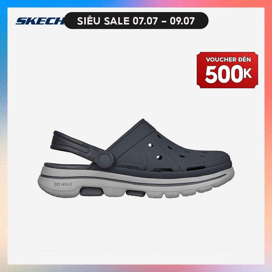 Giày sandal nam Skechers Go Walk 5 Foamies - 243032-CHAR