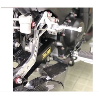 Gác chân malay gắn cho exciter 135,150 pas nhôm cnc